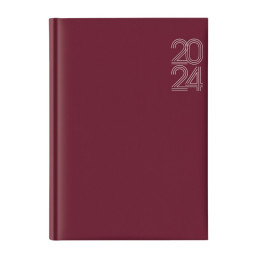 Agenda A5 datata Artibest EJ-1208, 336 pagini, coperta buretata bordeaux