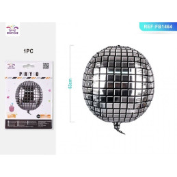 Balon din folie PartyGo Disco, 28x63cm, FB1464