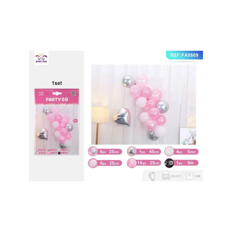 kidsmagicstore.ro|Ghirlanda din baloane PartyGo, roz, FA0509, set 30 buc21,01 lei18,91 leiPartyGoNoutati8058617609095 kidsmagicstore.ro|Ghirlanda din baloane PartyGo, roz, FA0509, set 30 buc21,01 lei18,91 leiPartyGoNoutati8058617609095