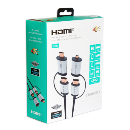 kidsmagicstore.ro|Cablu HDMI 3in1 HDMI, miniHDMI, microHDMI Omega, 1.5m, PVC, negru, OCHBA1G, 4386554,87 lei49,38 leiOMEGANoutati5907595438650