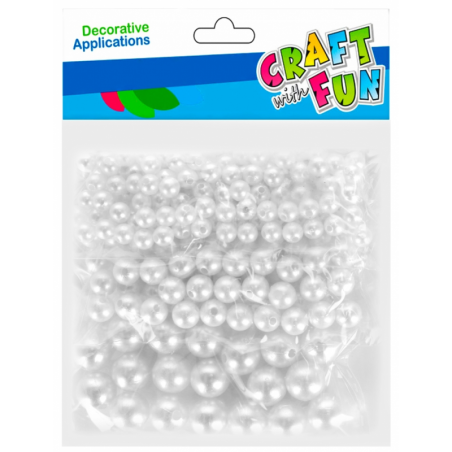 kidsmagicstore.ro|Accesorii craft - margele perle, 5-12mm, alb, set 175 buc, Craft with Fun, 50144513,83 lei12,45 leiCraft with FunFara stoc5908275176602