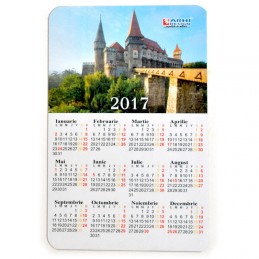 Calendar magnetic ARHI Diverse Imagini policromie, 9x14.5cm, coala 115g/mp