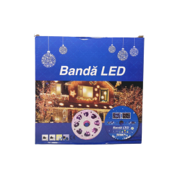 Instalatie brad Craciun, interior - exterior, 40m, lumina multicolor, 170 leduri
