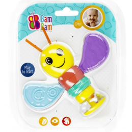 Jucarie bebelusi zornaitoare - albina - Bam Bam 515060, 0+ luni