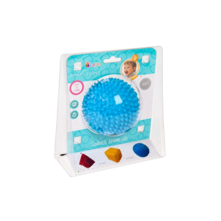 Jucarie minge senzoriala, BamBam Sensory Ball, 383567, +12 luni