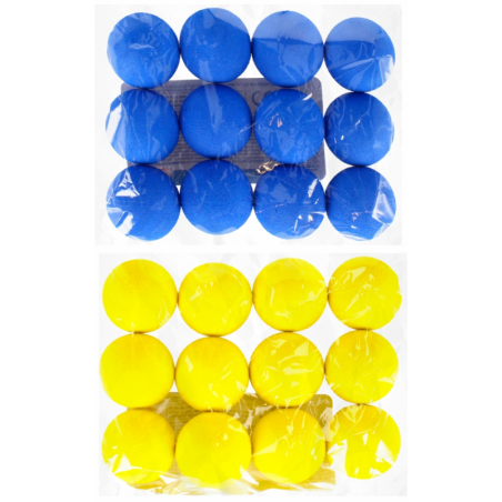 Jucarie gloante din spuma MegaCreative, 482941, galbene, 3x3cm, +3 ani, 12 bucati/set