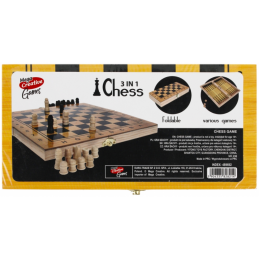 Jucarie set sah 3in1 MegaCreative Games, 24x24x2cm, 489692