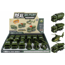 Vehicul militar MegaCreative 524357, 11cm, diverse modele, plastic, 3+ ani