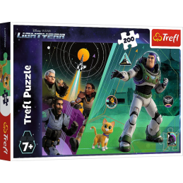 Puzzle carton 200 piese Trefl Lightyear, 13284, 7+ ani