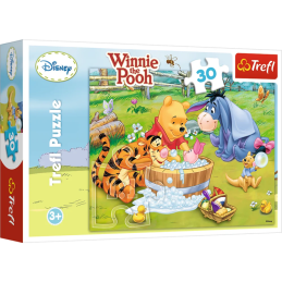 Puzzle carton 30 piese Trefl Winnie the Pooh, 18198, 3+ ani