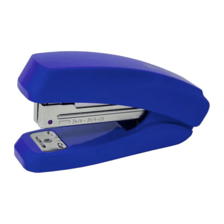 Capsator Kangaro Executive ES-35P, 24/6 - 26/6, 15 coli, 48mm, plastic, albastru, blister