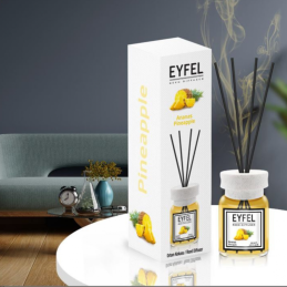 Odorizant camera cu betisoare Eyfel, ananas, 120ml