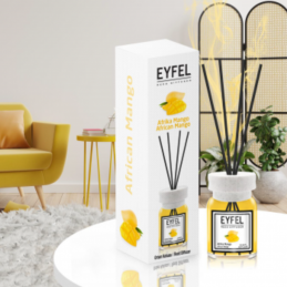 Odorizant camera cu betisoare Eyfel, mango, 120ml