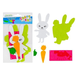 Set creativ fetru Iepuras Paste