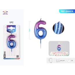 kidsmagicstore.ro|Lumanari aniversare pentru tort GoDan Party cifra 9, 7cm, 313044, blister 1 buc2,80 lei2,52 leiGoDanLumanari aniversare5905548949079