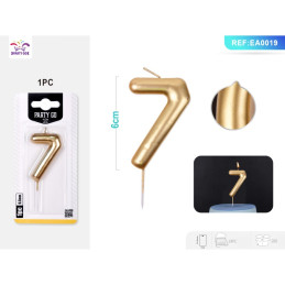 kidsmagicstore.ro|Lumanari aniversare pentru tort cifra 6, 7cm, blister 1 buc1,81 lei1,63 leiLumanari aniversare2019079601252