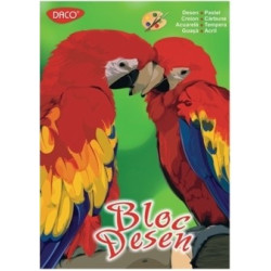 Bloc de Desen A4 16 file 170gr Daco BD417