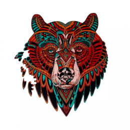 Puzzle lemn - Urs, 14+ ani, BrushMe, PZ3