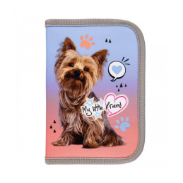 Penar neechipat St. Majewski My Little Friend Dog, 1 fermoar, 2 extensii, piersica cu bleu, 668432