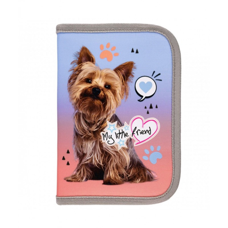 Penar neechipat St. Majewski My Little Friend Dog, 1 fermoar, 2 extensii, piersica cu bleu, 668432 Penar neechipat St. Majewski My Little Friend Dog, 1 fermoar, 2 extensii, piersica cu bleu, 668432