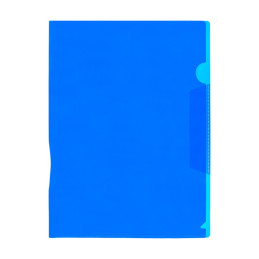 Mapa plastic Beautone, inchidere semiclapeta laterala, A4, suporta 20 pagini