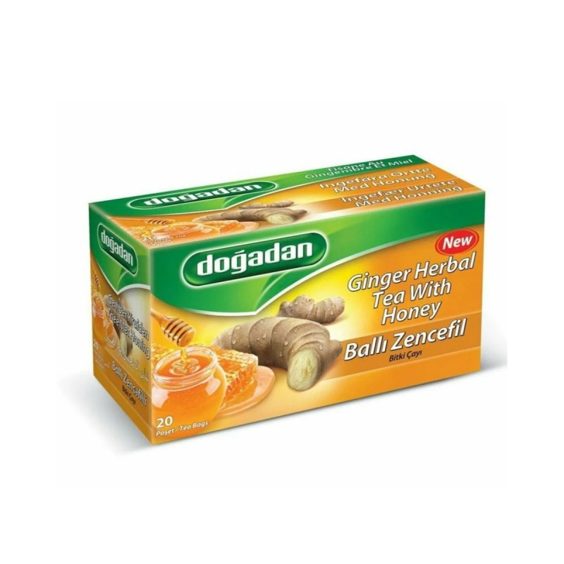 Ceai de ghimbir cu miere Dogadan 20 plicuri/cutie Ceai de ghimbir cu miere Dogadan 20 plicuri/cutie