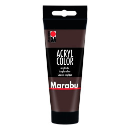 Culori acrilice Marabu, 100ml, maro mediu, 12010 050 040