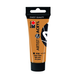 Culori acrilice Marabu Artist, 22ml, ocru usor, 1220 055 928