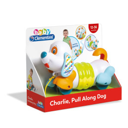 Baby Clementoni - Jucarie De Tras Catelus Interactiv