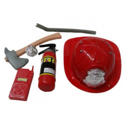 Set pompier cu casca