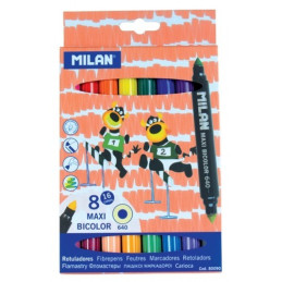 Carioca MAXI set 8 cu doua capete Milan