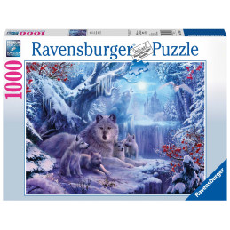 Puzzle Lupi Iarna, 1000 Piese