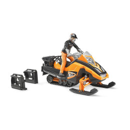 Bruder - Snowmobil Cu Sofer Si Accesorii