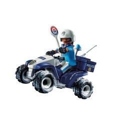 Playmobil - Vehicul Pullback De Politie