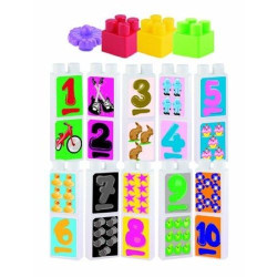 Set Cuburi cu Numere 31 de Piese