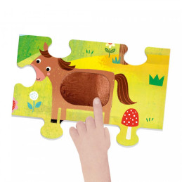 Headu Montessori - Puzzle Tactil