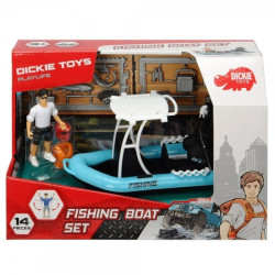 Barca De Pescuit Playlife Cu Figurina Si Accesorii