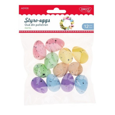 Accesorii craft  Oua polistiren 3.5 cm DACO AD928