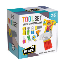Headu Ecoplay - Puzzle-Uri Set Unelte