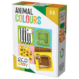 Headu Ecoplay - Joc Sa Invatam Culorile Animalelor