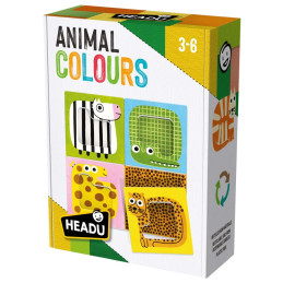 Headu Ecoplay - Joc Sa Invatam Culorile Animalelor