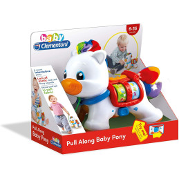 Baby Clementoni - Jucarie De Tras Ponei Interactiv