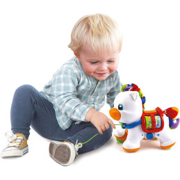 Baby Clementoni - Jucarie De Tras Ponei Interactiv