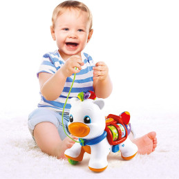 Baby Clementoni - Jucarie De Tras Ponei Interactiv