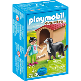 Playmobil - Fetita Cu Catel Si Cusca