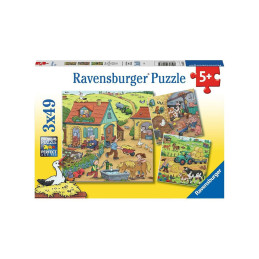 kidsmagicstore.ro|Puzzle Munca La Ferma, 3X49 Piese63,42 lei57,08 leiRavensburgerNoutati4005556050789