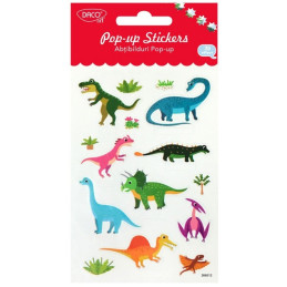Abtibild - AB126 Pop up Dinozauri DACO