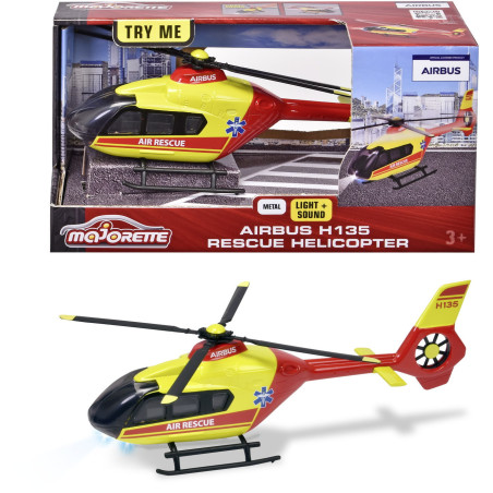Elicopter De Salvare Airbus H135 Cu Sunete Si Lumini Majorette