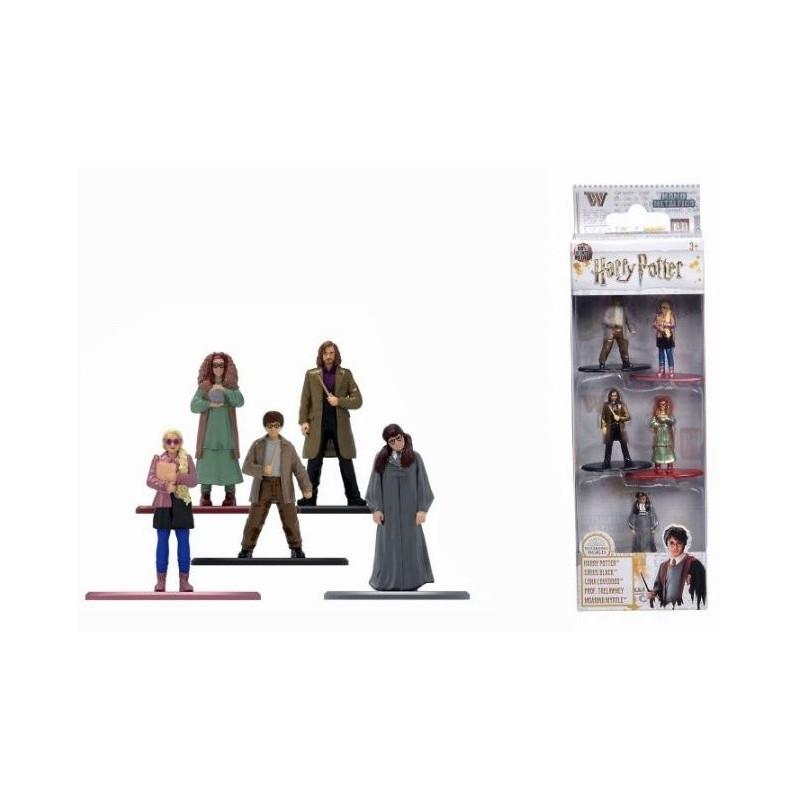 Set 5 figurine metalice Harry Potter 4 cm scara 1 65 253180004 Set 5 figurine metalice Harry Potter 4 cm scara 1 65 253180004