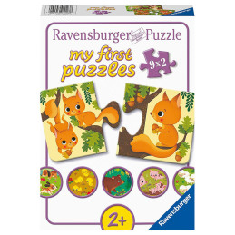 kidsmagicstore.ro|Puzzle Animale Si Puiutii Lor, 9X2 Piese68,70 lei61,83 leiRavensburgerNoutati4005556031238